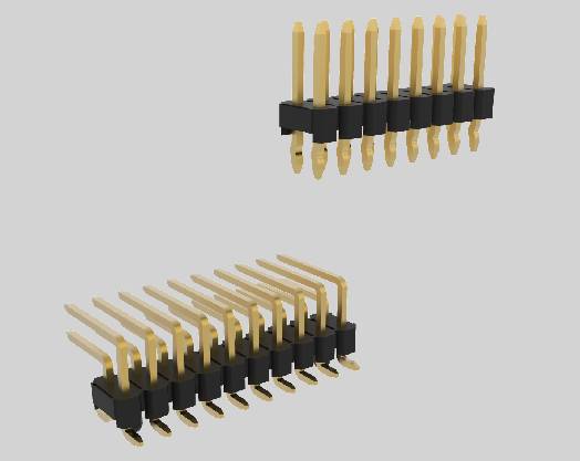 Cabezal de clavija de 2,54 mm