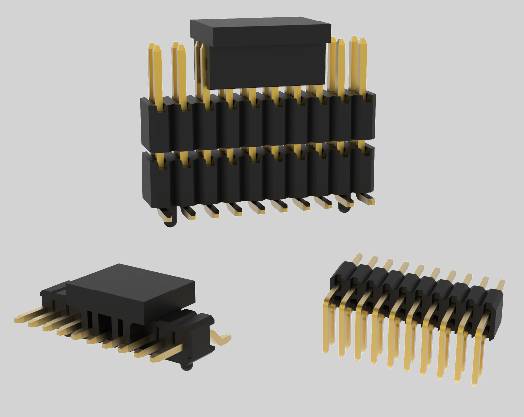 Cabezal de clavija de 1,27 mm