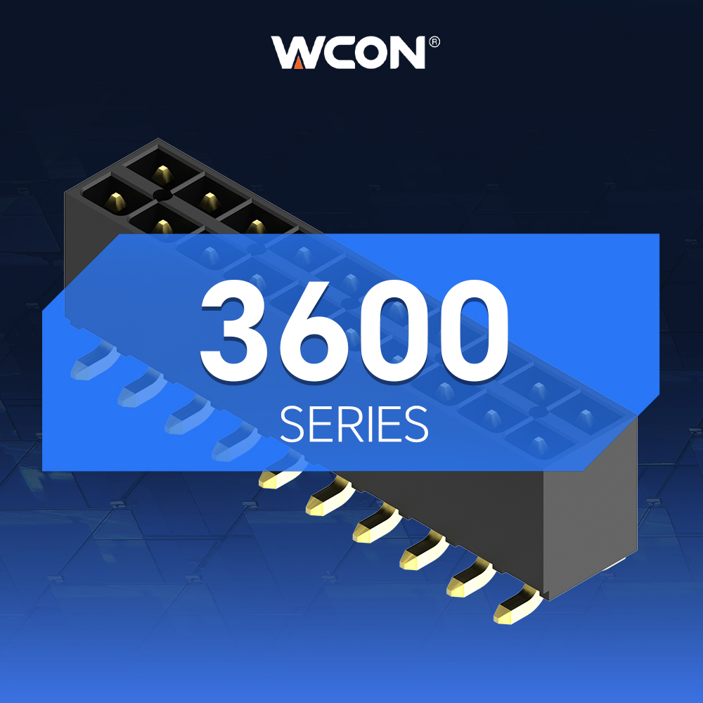 Conectores placa a placa de la serie 3600 | Paso de 2,54 mm, versátil y fiable